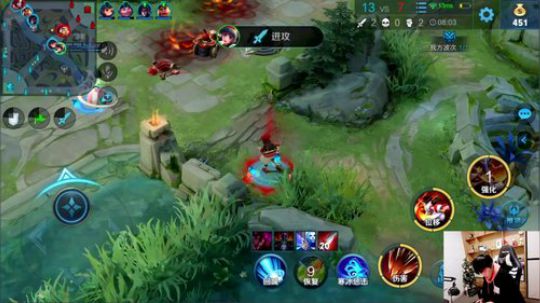 我在斗鱼看DL丶拖米直播王者荣耀