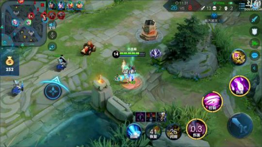 我在斗鱼看林蒙m直播王者荣耀