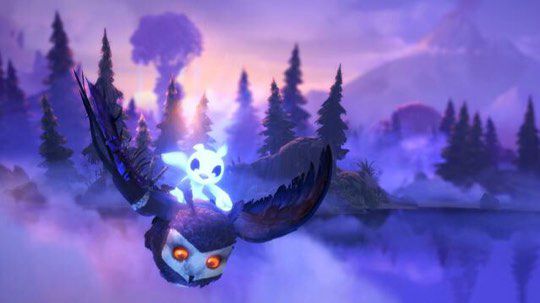 游戏名：哎哟哟屁股疼，又名《奥日2》