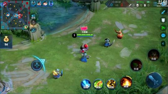 我在斗鱼看林蒙m直播王者荣耀