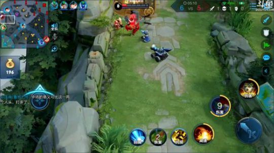 我在斗鱼看林蒙m直播王者荣耀