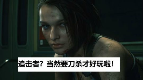 刀战追击者才是吉尔的乐趣！我可是S.T.A.R.S！