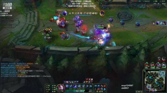 我在斗鱼看恶魔神直播英雄联盟