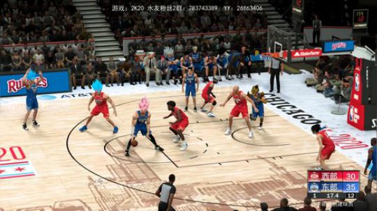 NBA2K20 水友联盟第一季最后20年 2020-03-21 19点场