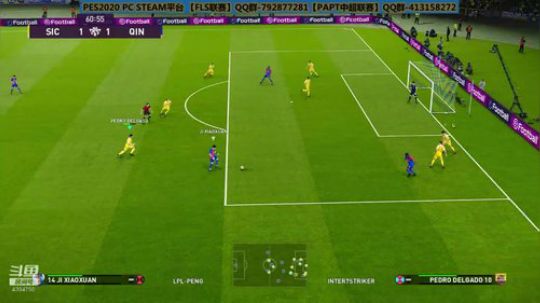 PES2020 PAPT中超第4赛季联赛四川全兴-青岛黄海