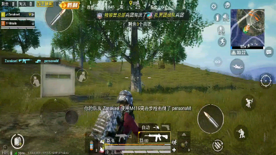 [吃鸡全白给]团队吃鸡，扔雷战法