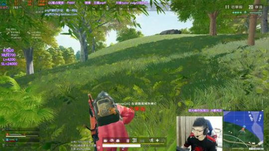 我在斗鱼看pigff直播绝地求生