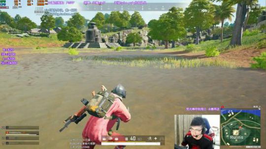 我在斗鱼看pigff直播绝地求生