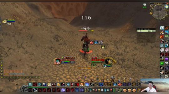 魔兽世界怀旧服：正常方法挑战燃烧平原恶魔，真有趣！为啥要跳树