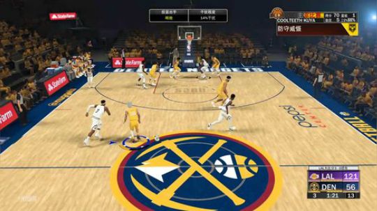 【酷牙】NBA2K20白毛小哥驰骋季后赛 2020-03-26 03点场