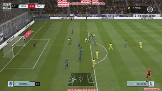 FIFA20球员生涯 租借比利时亨克 2020-03-30 22点场