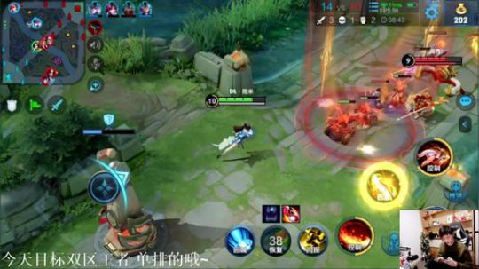 我在斗鱼看DL丶拖米直播王者荣耀