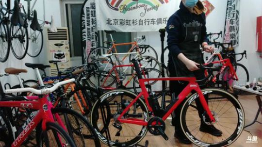 彩虹衫 骑行 BMC tmr 01 装车 2020-03-29 14点场