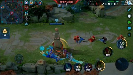 我在斗鱼看林蒙m直播王者荣耀