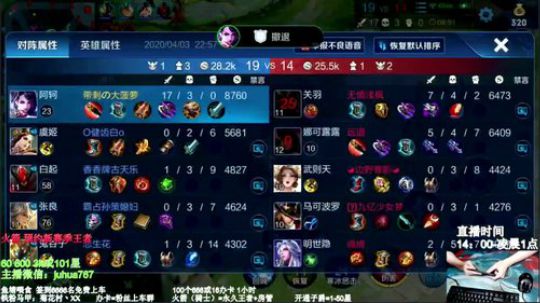 国1阿珂蒙犽 带粉上第30个王者 2020-04-03 23点场