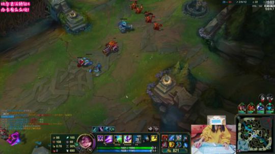 震惊!主机区小姐姐半夜不睡打LOL 2020-04-01 02点场