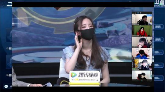 我在斗鱼看林蒙m直播王者荣耀