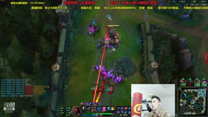 我在斗鱼看智勋勋勋勋直播英雄联盟