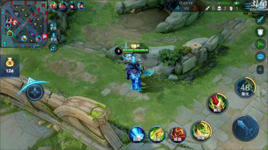 我在斗鱼看林蒙m直播王者荣耀