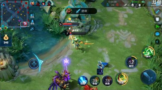 我在斗鱼看林蒙m直播王者荣耀