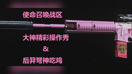 使命召唤战区  大神精彩操作秀&大逃杀界的后羿弩神吃鸡