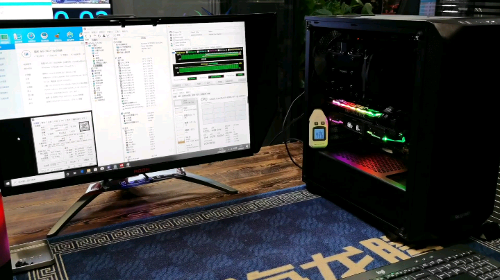 王哥直播日常：极简风格极致静音主机多项测试