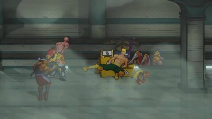 横版动作游戏《怒之铁拳4》最新预告片