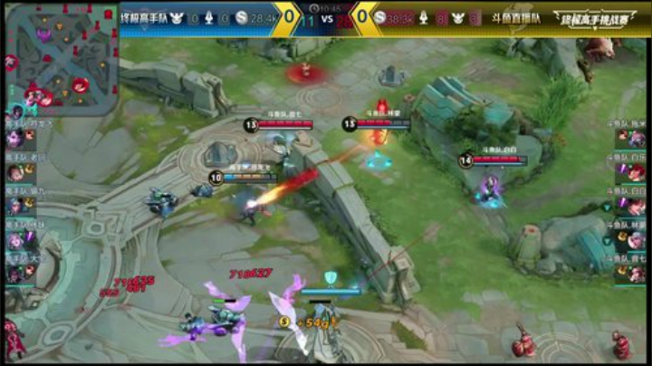 斗鱼队不知火舞伤害爆表！天秀连招越塔拿三杀