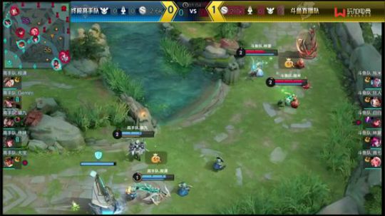 下路2v2火拼！程潇虞姬上前输出助队友1换2