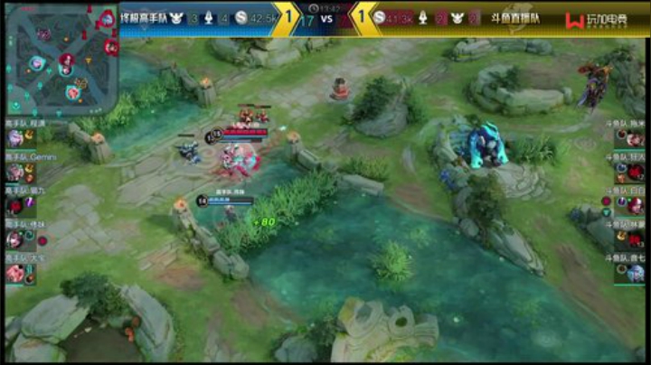 斗鱼队白白白天秀韩信！面对包围依靠名刀丝血逃生