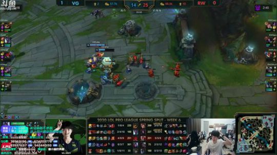 我在斗鱼看金咕咕金咕咕doinb直播英雄联盟
