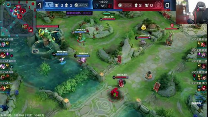 潇洒解说：RNG.M VS LGD 2020-04-12 21点场