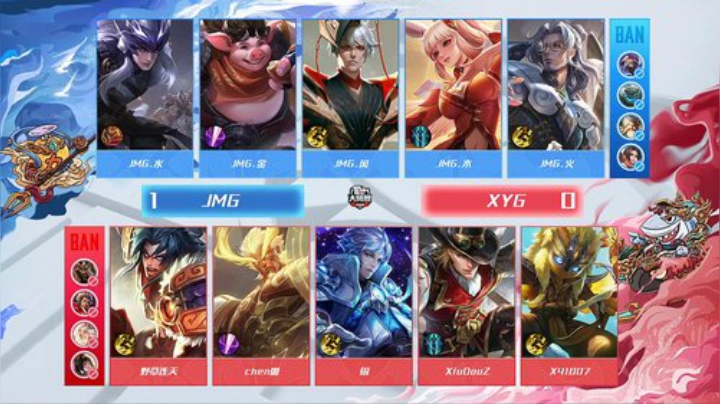 斗鱼王者荣耀大师赛_W3D4 XYG vs JMG 2