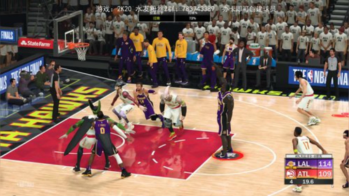 NBA2K20 水友联盟最后的春天 2020-04-12 23点场