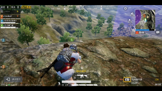 [吃鸡全白给]山顶架枪攻略