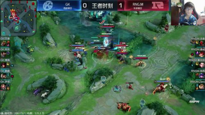 潇洒解说:GK VS RNG.M 2020-04-15 17点场