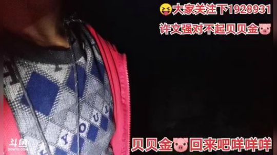 我在斗鱼看许文强户外直播户外