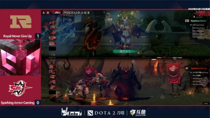 中国DOTA2职业联赛S2 SAG-RNG#2