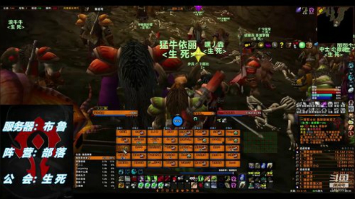 魔兽世界怀旧服布鲁生死公会40小德MC 1号