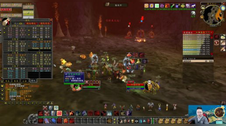 魔兽世界怀旧服：DPS竞争对手躺地板清BUFF后，小伙邪恶地