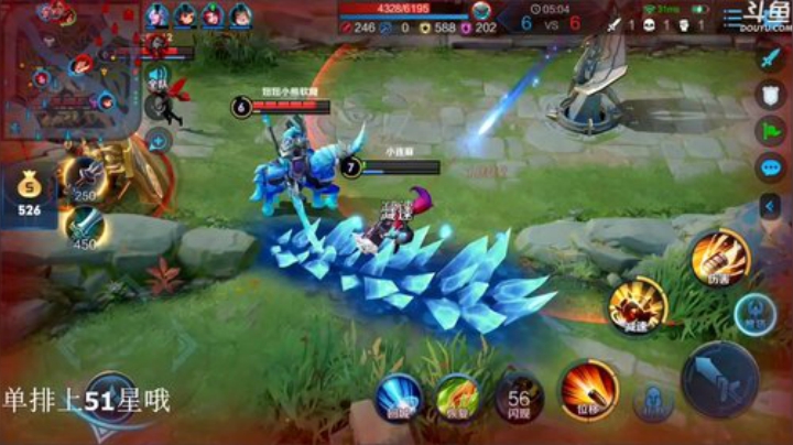 我在斗鱼看林蒙m直播王者荣耀