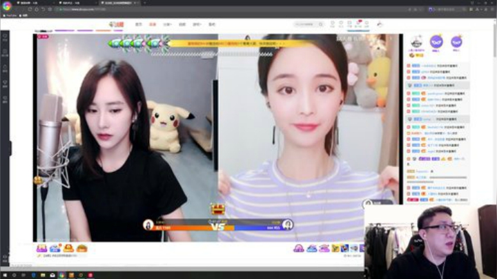 我在斗鱼看小鱼小鱼吃虾米直播户外