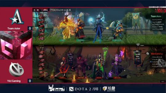 中国DOTA2职业联赛S2 Aster-VG#1