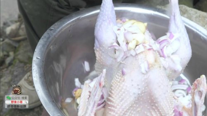 我在斗鱼看野食小哥直播美食