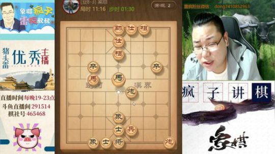 雷疯讲棋：体验一个象棋疯子给您带来的快乐 2020-04-17 19点场