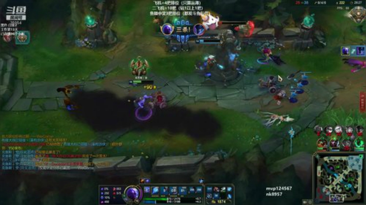 我在斗鱼看恶魔神直播英雄联盟