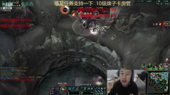 峡谷1400分全能AD冲国服韩服双第一 2020-04-18 00点场