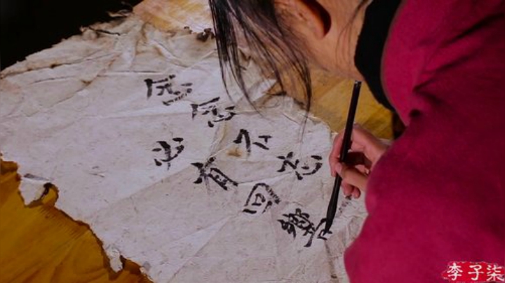 我在斗鱼看李子柒liziqi直播美食