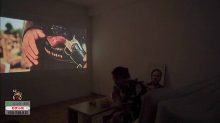 我在斗鱼看野食小哥直播美食