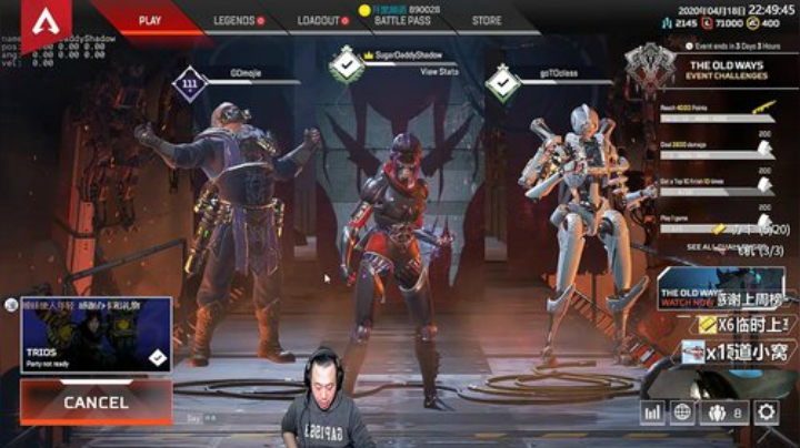 【双语主播】老贾 · Jusley 2020-04-18 22点场